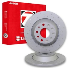 2x Zimmermann Bremsscheiben