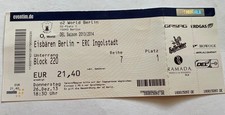 Eishockey, Sammler-Ticket, Eisbären Berlin - ERC Ingolstadt, DEL 2013/14