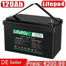 120Ah 12V Lithium Batterie