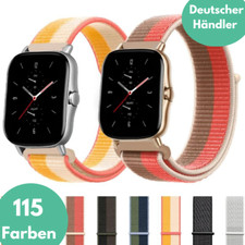 Nylon Armband für Amazfit Bip Lite GTS 2 3 mini GTR Smartwatch 20mm 22mm Sport ✅