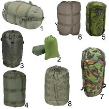 BW Kompressionssack – Original Carinthia Packsack für Schlafsack, Armee-Hülle