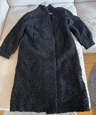 Persianer Pelzmantel schwarz