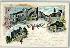 13649975 - 4924 Barntrup Hotel zum Schwan Mittelstrasse Rathaus Schloss 1898