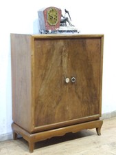 K 439 Schönes seltenes Art Deco Barmöbel aus  Nussbaum antik Frankreich   1930