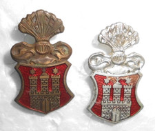 2 Originale Emailliertes