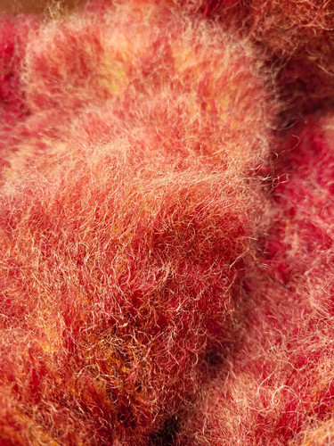 Fuzzy thick scarf - fuzzy, schal