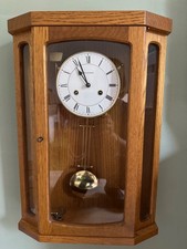 Schmeckenbecher Wanduhr mechanisch Aufzug Schlagwerk