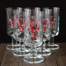 6 vintage Beck's Bier Tulpen