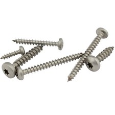 Spanplattenschrauben mit Rundkopf TX Holzschrauben SC9045 Edelstahl A2 V2A VA