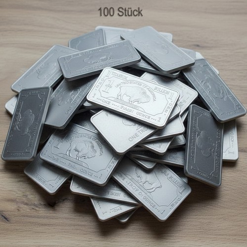 100 stück oz titanbarren - stück:, 1