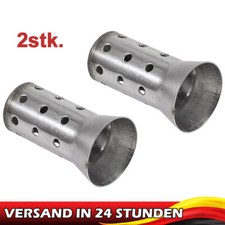 2 stk.Motorrad Auspufftopf