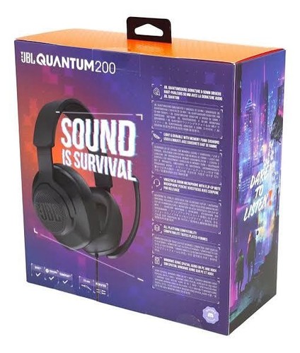 Jbl quantum 200 gaming headset - quantum, gaming-headset