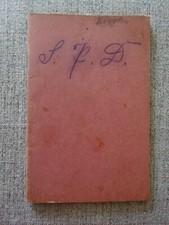 SPD, Arbeiterbewegung, Mitgliedsbuch, Beitragsmarken 1928 Mitgliedsausweis