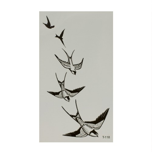 Schwalben tattoo in - 2,