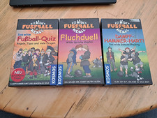 3x Spiele Wilde Kerle Fußball Quiz, Fluchduell Merkspiel Geschicklichkeitsspiel