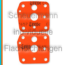 2x lasergeschnittene Membran für Solex 34 PBIC, 32 PBI, PBIC, 40 PII Vergaser