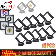 10X Transparent Münzrahmen