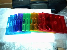 °°° 10 CD / DVD Slimcases / Leerbox / Jewelcase / Leerhülle transparent bunt °°°