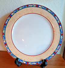 Ritzenhoff & Breker Großer Essteller Pizzateller Meran Früchte gelb D 30,5 cm