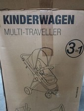 PETEX 3-in-1 Kombikinderwagen Multi-Traveller - Komplettset mit 10 Teilen und 3