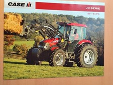 CASE JX Serie Serie Traktor Prospekt tractor Brochure K52