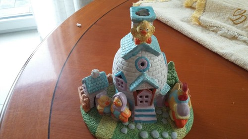 Ostern deko aus keramik - ostern,