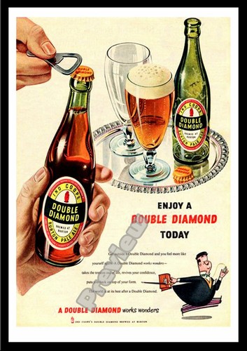 Double diamond 1950 bier bar - double,