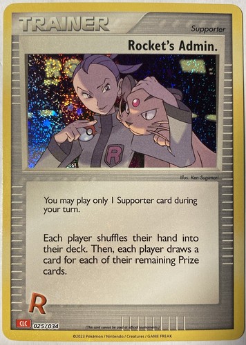 Pokemon rockets admin englisch - pokemon,