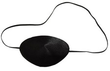 Piraten Augenklappe Schwarz