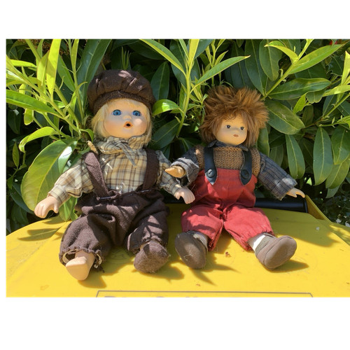 Stoffpuppen jungen set - 2,