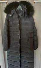 Daunenmantel mit Fell Kapuze