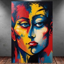 LEINWAND BILD ER XXL ABSTRAKT