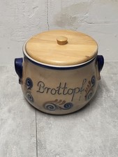 Großer Brot Topf mit Deckel