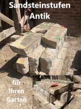 Sandsteinstufen Antik 6 lfdm für Ihren Garten