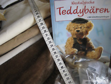 Teddy Bär selbst basteln Plüsch Fell Bücher Schnittmuster Gelenke Heft 3/2001