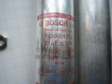 Bosch MP Anlauf/ Kondensator 30 µF (für z.B.Motoren ) 230/250V  nos 1 Stück