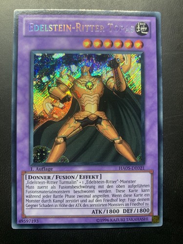Yugioh edelstein ritter - yugioh!, topas