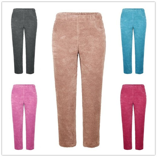 Damen vlies pelz - damen, hosen