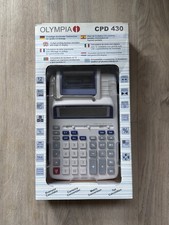Tippmaschine von Olympia CPD-430 mit Papierrollen