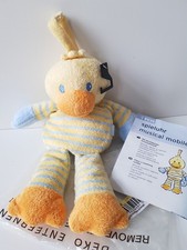 Willi Watschel Ente Spieluhr tcm tchibo Frottee gelb musical mobile Baby Musik
