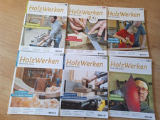 6x Zeitschrift HolzWerken