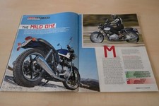 Motorrad 09/2009 Triumph Bonneville SE mit 67PS im Fahrbeircht auf 4 Seiten