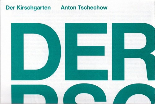 Programmheft anton tschechow - anton,