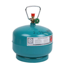 Leere befüllbare Gasflasche 2 kg - Propan Butan - Handwerkerflasche - 3/8" links