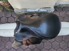 Sattel Reitsattel Pferdesattel Leder Gebraucht 17 Inch Vielseitigkeit