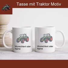 Tasse mit Traktor Motive, Landwirtschaft Kaffebecher mit Motiv