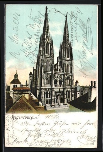 Regensburg dom stadtbild - regensburg,,