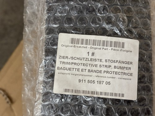 Gummilippe stoßstange porsche - gummilippe,