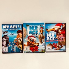 3 x DVD ICE AGE - 1, 2 & 3 + 4