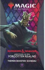 Magic the Gathering D&D Abenteuer in den Forgotten Realms Themen-Booster Schwarz